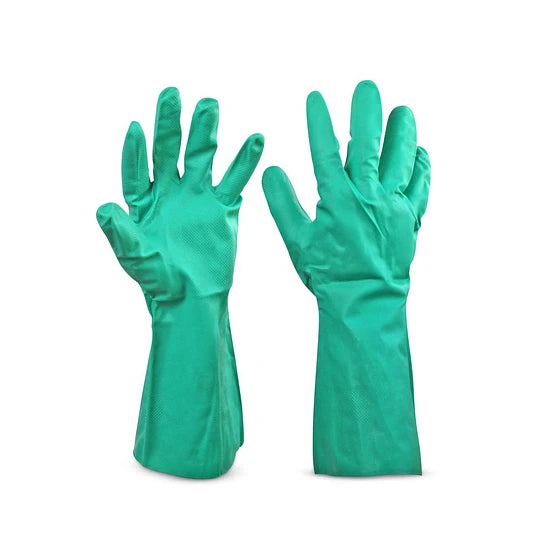 Guante de Nitrilo Verde x Par desde 24 pares