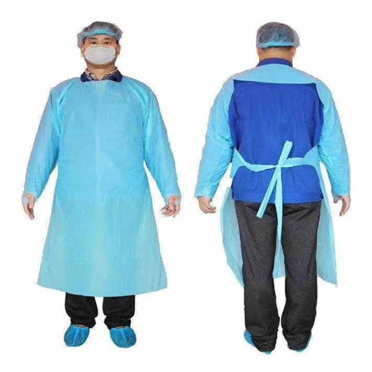 Pechera Celeste con Ojal 200 unidades