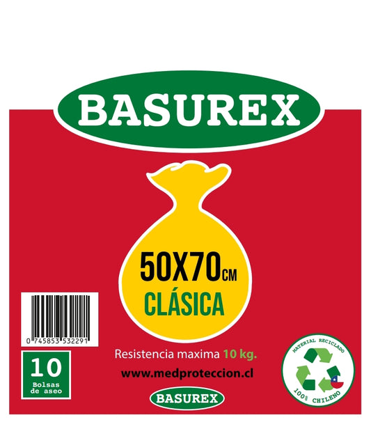 BOLSA DE BASURA 50X70 $300 x 10 un